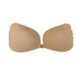 Wing Shape Front Closure Silicone Adhesive Push Up Invisible Bra